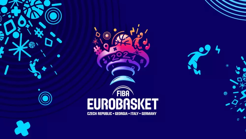 动感篮球，直击2021年欧洲篮球锦标赛官方LOGO设计！